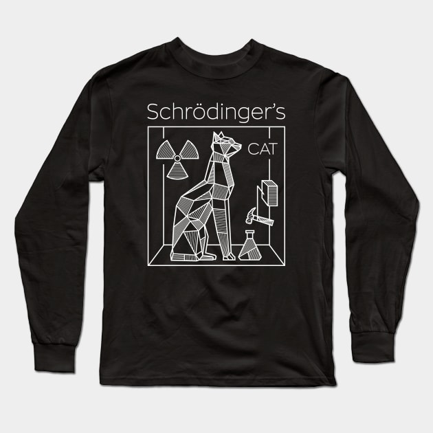 Schrödinger's Cat Long Sleeve T-Shirt by marieltoigo
